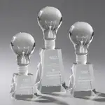 Trophée Ampoule sur socle Fortino - Gravure