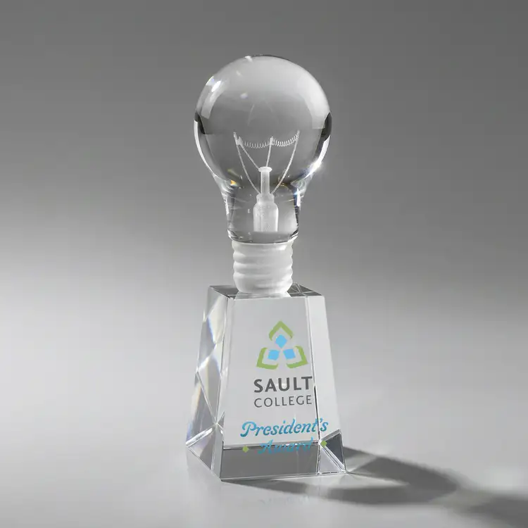 Light Bulb Award on Fortino Base - Multicolor Print #5
