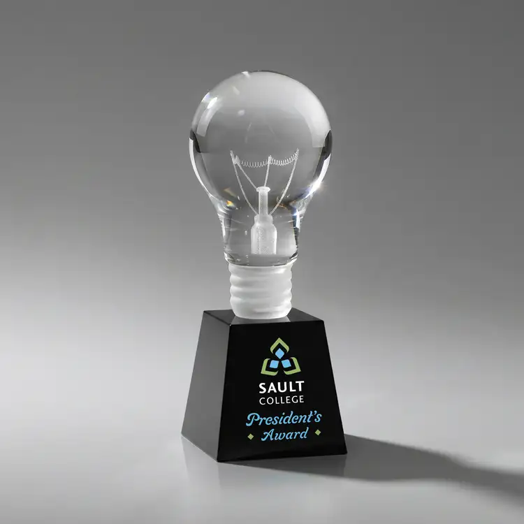 Light Bulb Award on Fortino Base - Multicolor Print #7