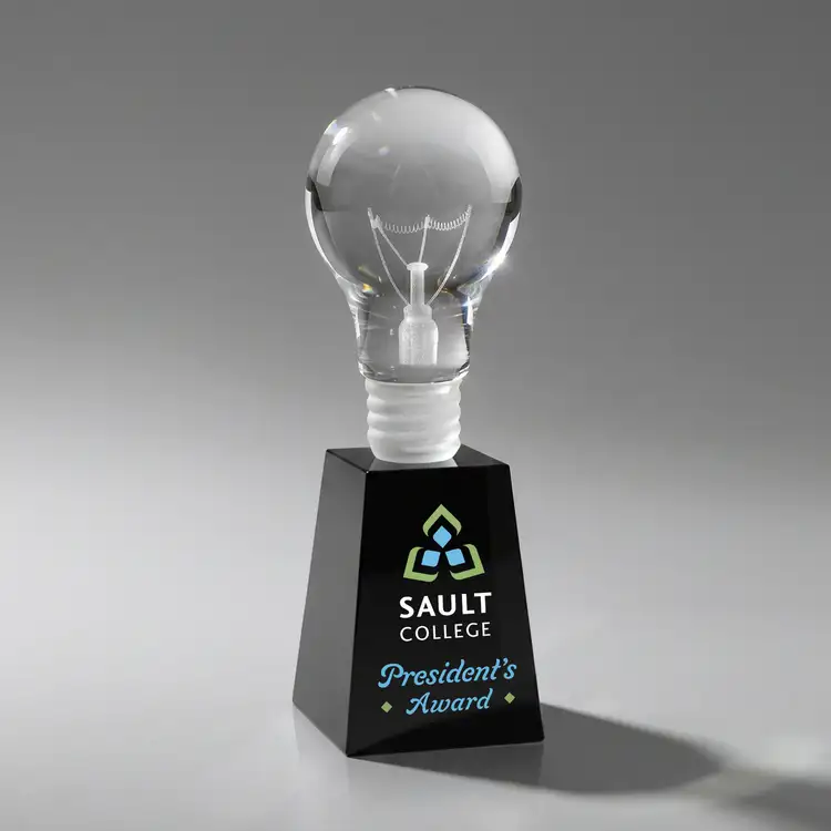 Light Bulb Award on Fortino Base - Multicolor Print #8