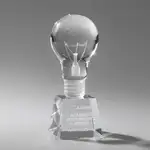 Trophée Ampoule sur socle Robson - Gravure