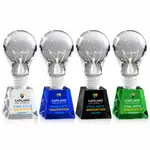 Trophée Ampoule sur socle Robson - Impression multicolore