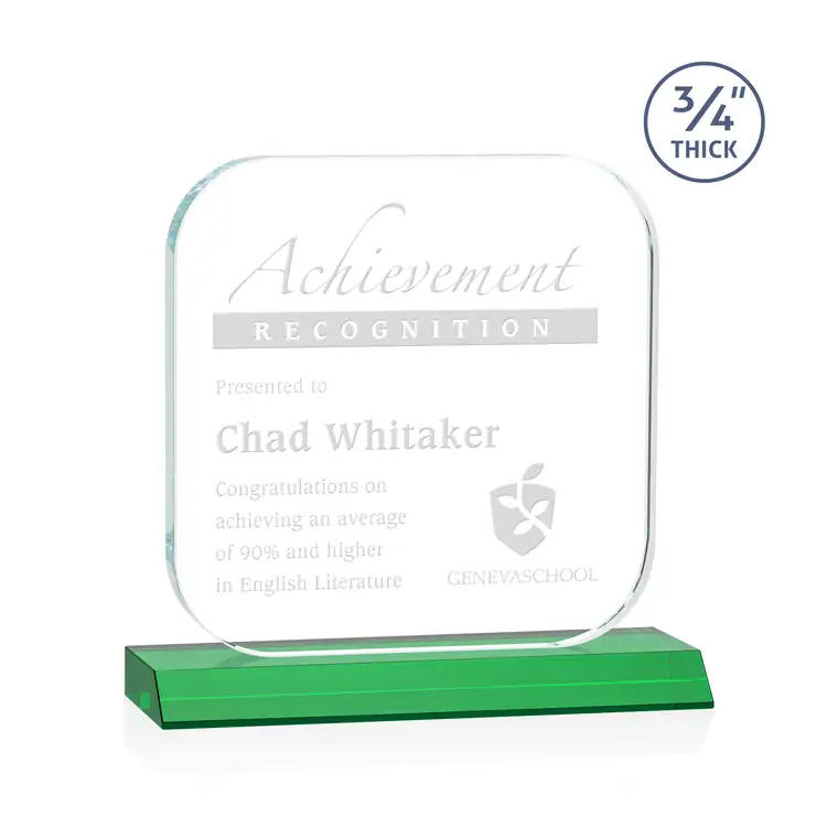 App Award - Starfire Crystal - Engraved #3