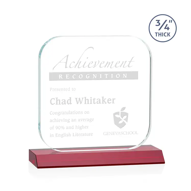App Award - Starfire Crystal - Engraved #6