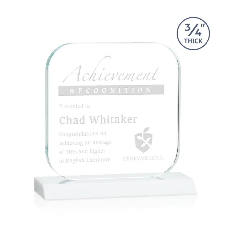 App Award - Starfire Crystal - Engraved #7