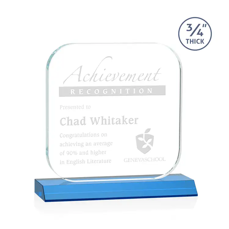 App Award - Starfire Crystal - Engraved #9