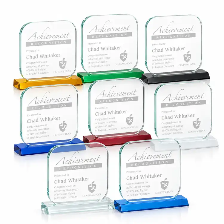 App Award - Starfire Crystal - Engraved