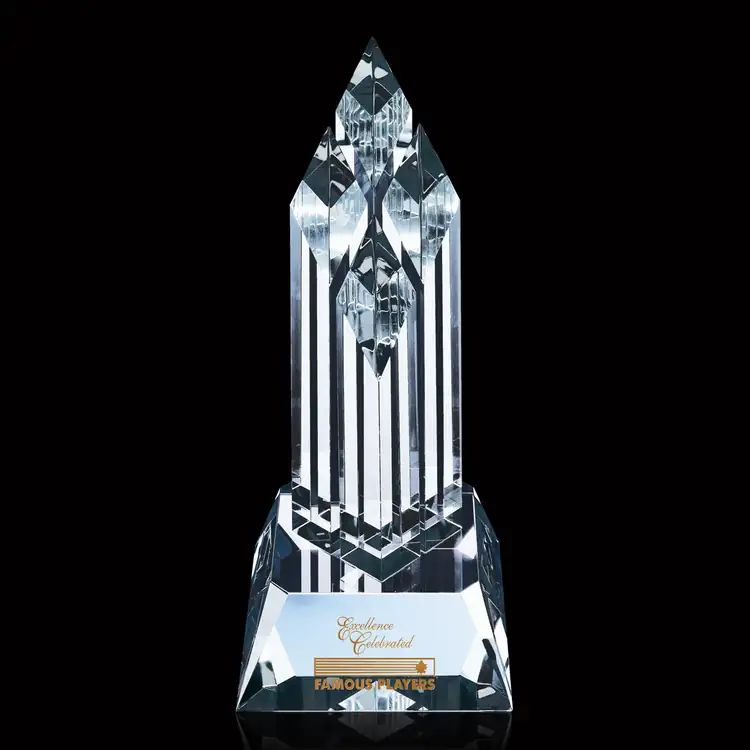 Ashwood Tower Optical Crystal Award
