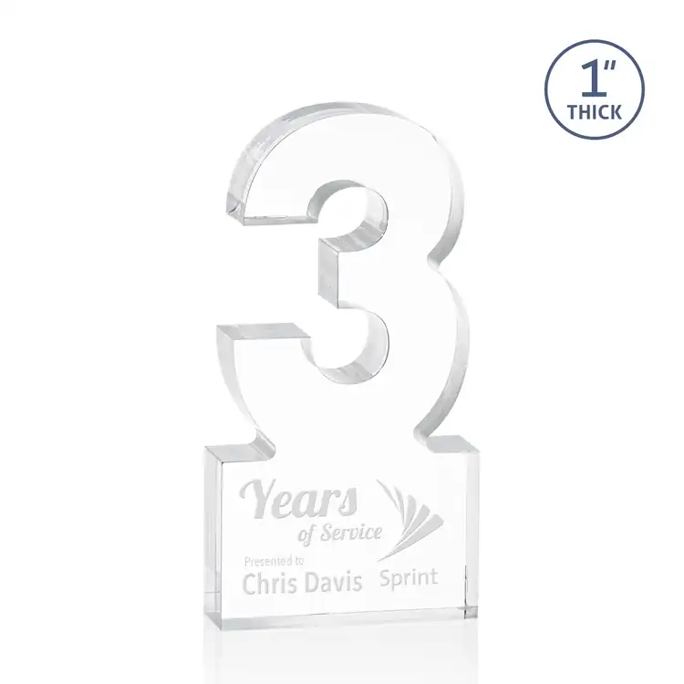 Astoria Award - Acrylic - Engraved #3