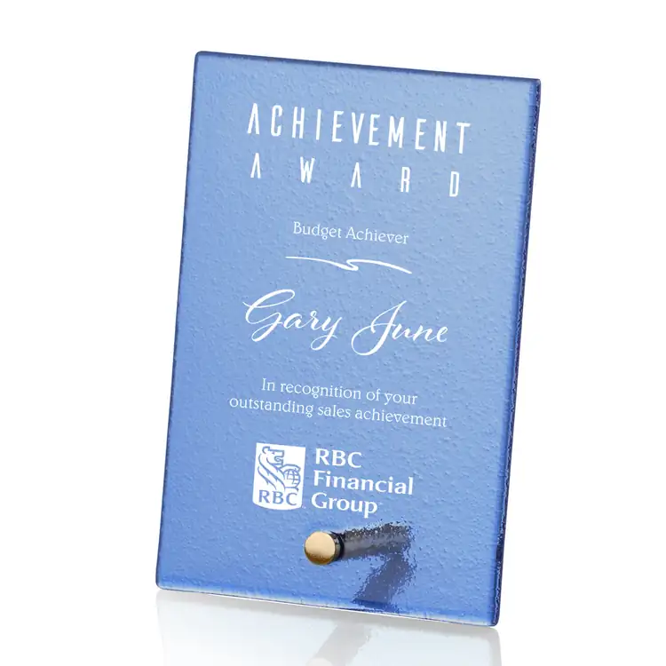 Atchison Glass Award - Rectangle - Printing #2