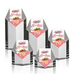 Trophée Auburn en cristal optique Multicolore