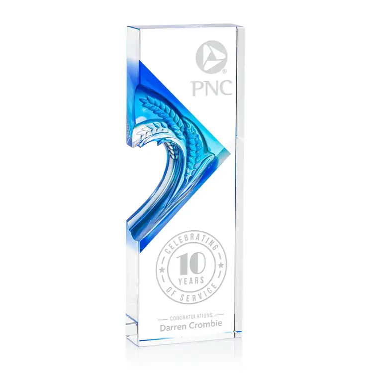 Baywell Clear Optical Crystal Award