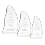 Trophée Beauford en cristal optique - Gravure