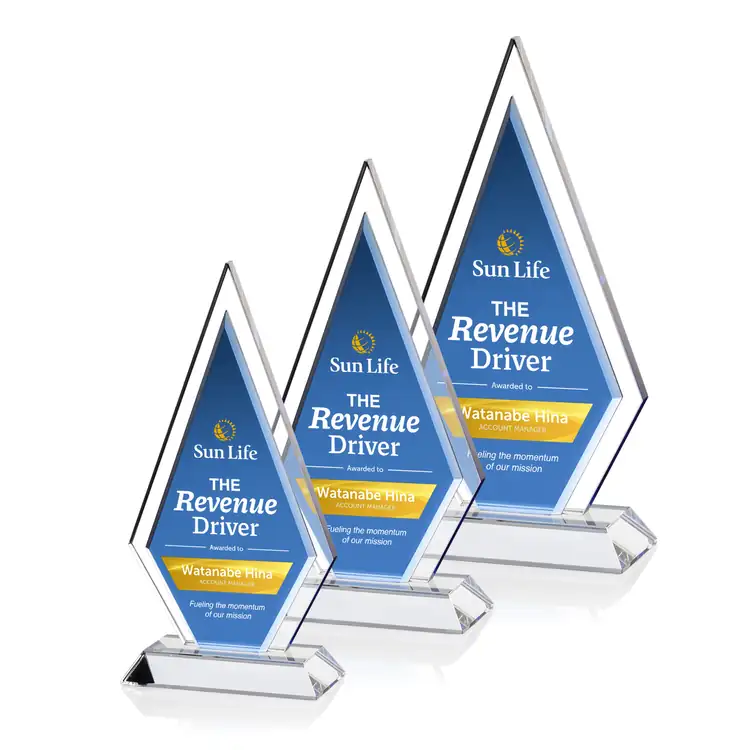 Beaumont Optical Crystal Multicolor Award