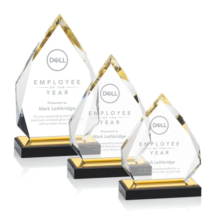 Beckenham Acrylic Award - Laser Engraving