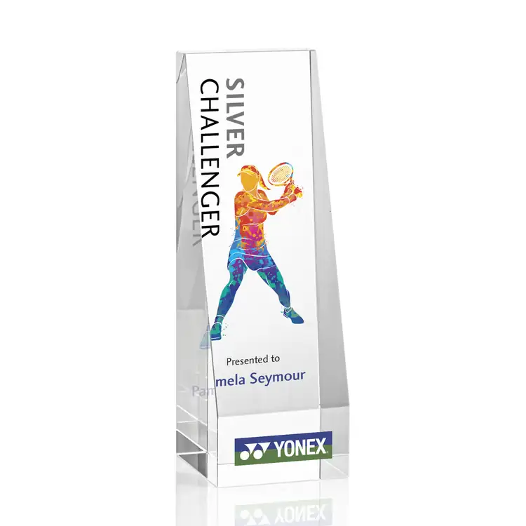 Belleville Optical Crystal Award - Multicolor #3