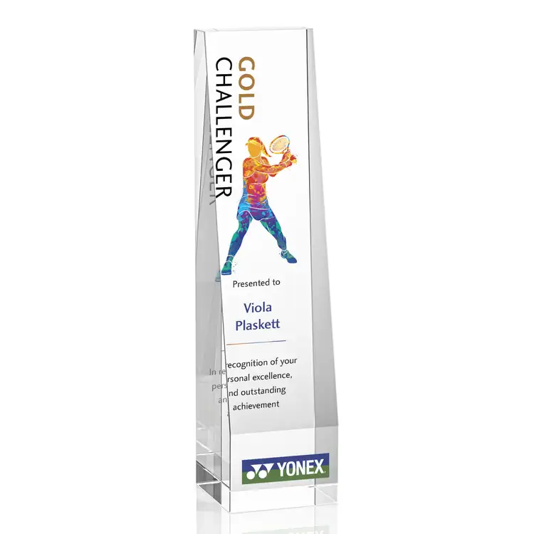 Belleville Optical Crystal Award - Multicolor #4