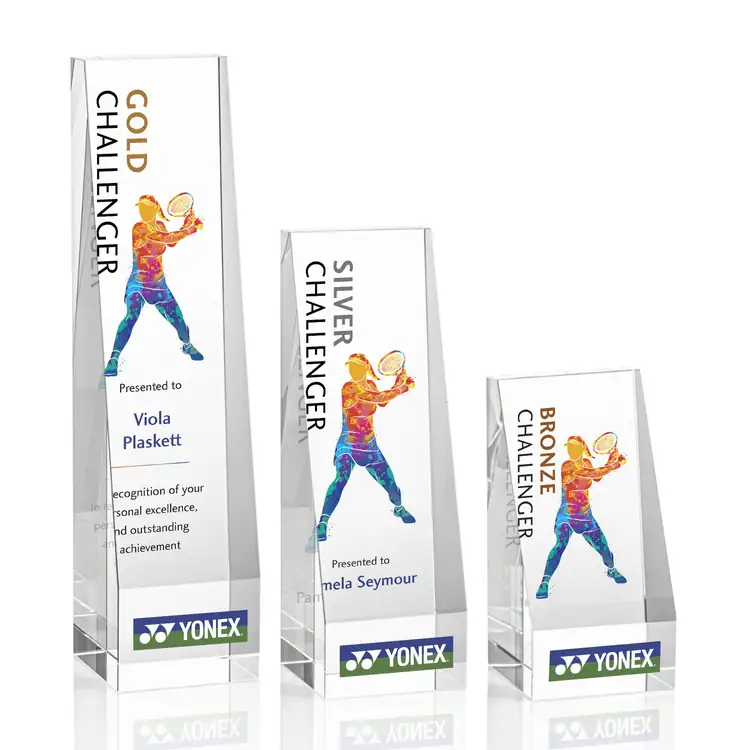 Belleville Optical Crystal Award - Multicolor