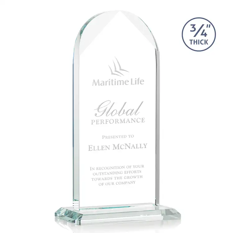 Blake Award - Starfire Crystal - Engraved #2
