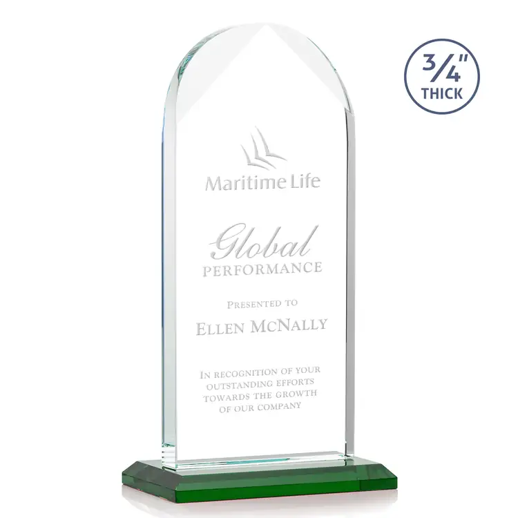 Blake Award - Starfire Crystal - Engraved #4