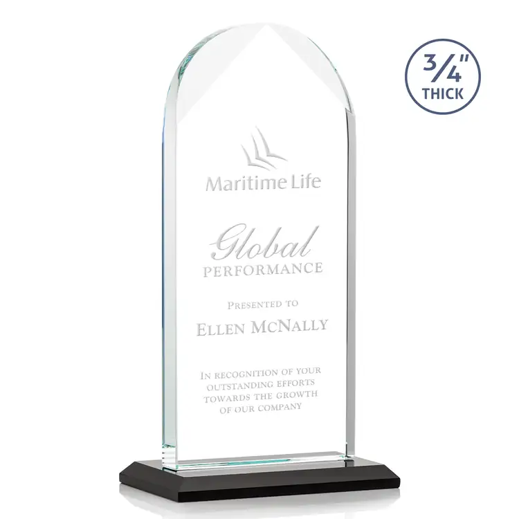 Blake Award - Starfire Crystal - Engraved #5