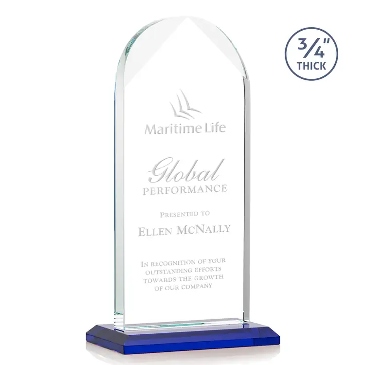 Blake Award - Starfire Crystal - Engraved #6