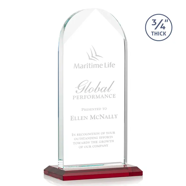 Blake Award - Starfire Crystal - Engraved #7