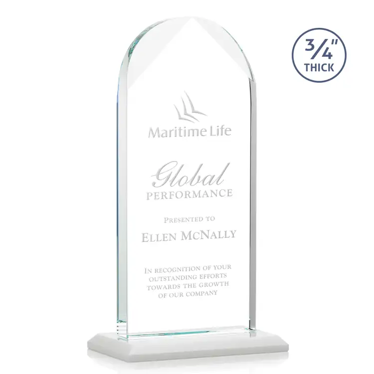 Blake Award - Starfire Crystal - Engraved #8