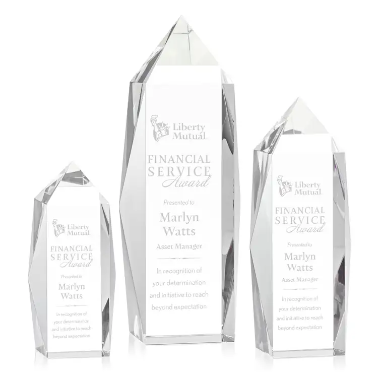 Bloomington Optical Crystal Award