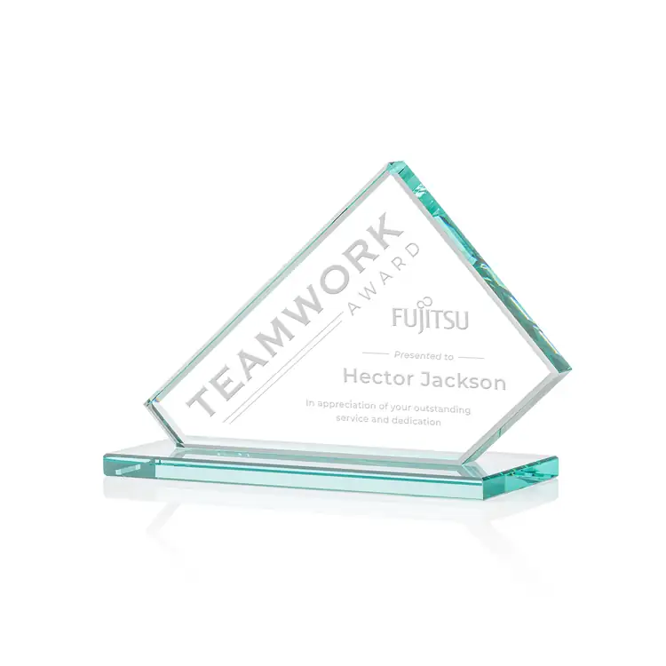 Bracknell Jade Glass Award #2