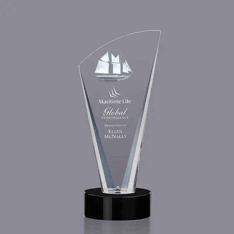 Brampton Optical Crystal Award - 3D Engraving #3