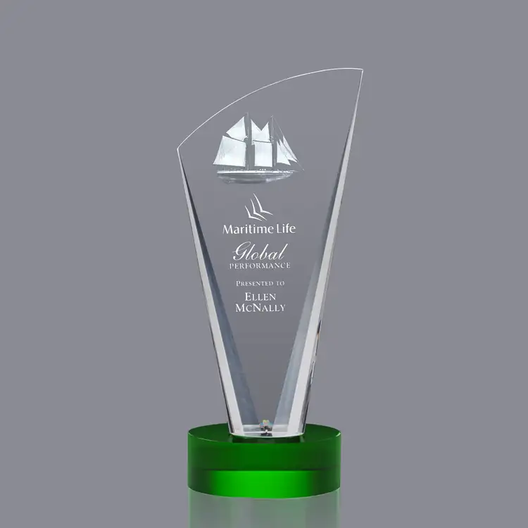 Brampton Optical Crystal Award - 3D Engraving #5