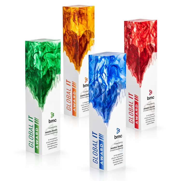 Brandino Award - Acrylic, Resin - Multicolor