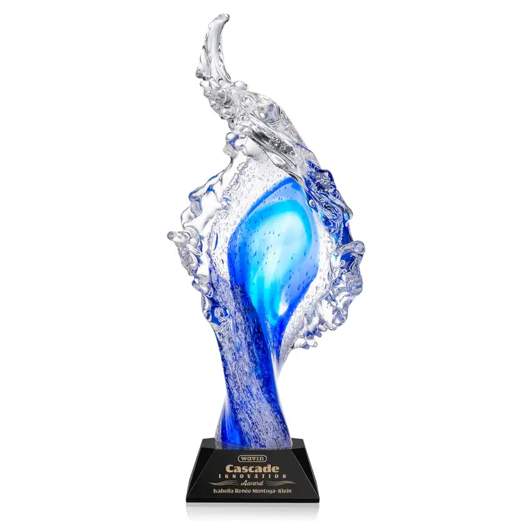 Breaker Award on Sheffield Base - Deep Etch & Imprint #6
