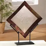 Trophée Bronze Border en verre d’art