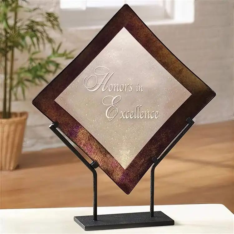 Bronze Border Art Glass Award