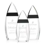Trophée Brookshire en cristal optique