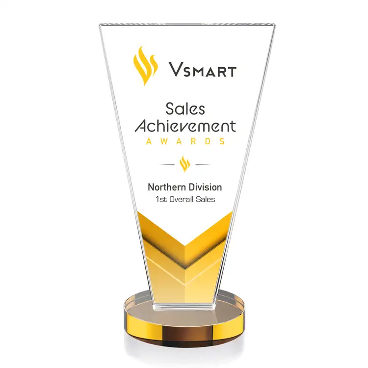 Burney Crystal Award - Multicolor #3