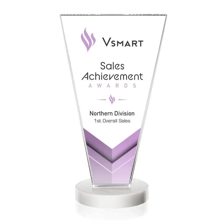 Burney Crystal Award - Multicolor #8