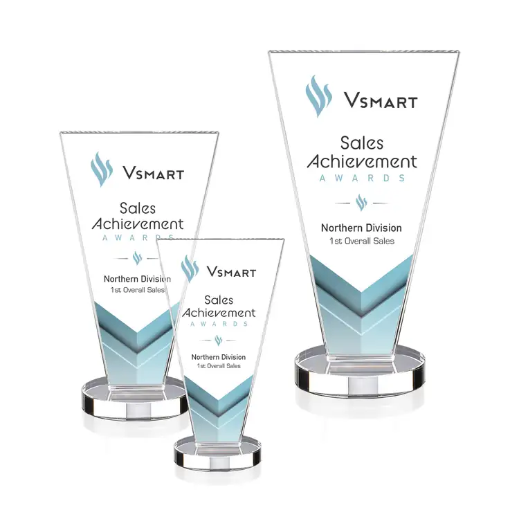 Burney Crystal Award - Multicolor