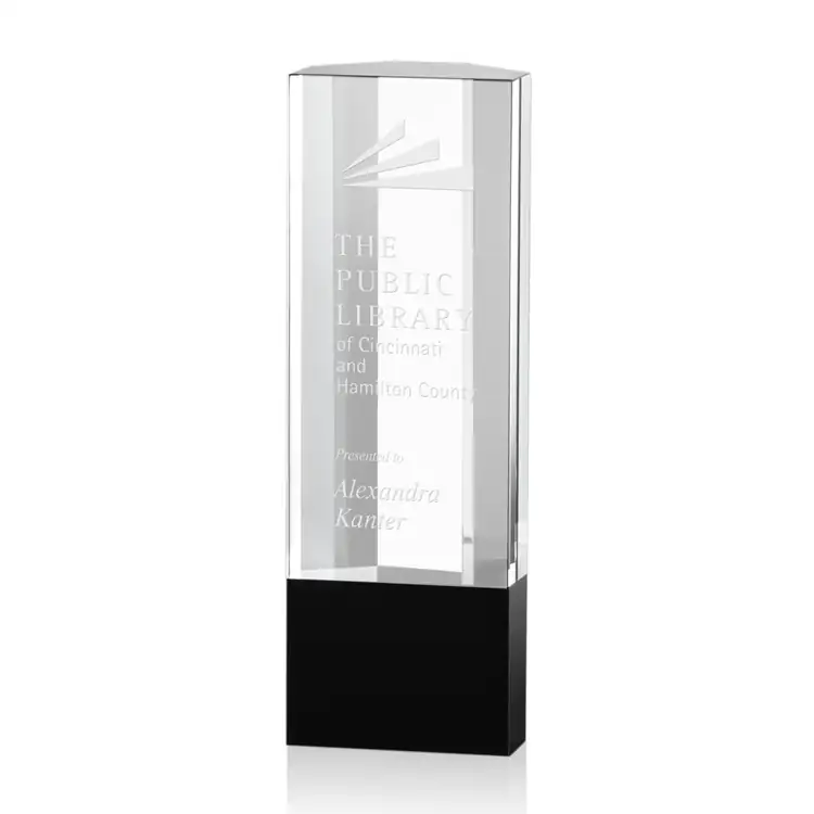 Trophée Burton en cristal optique #3