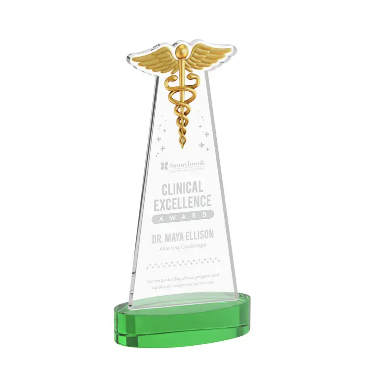 Trophée Caduceus sur socle Alberton - Gravure #13