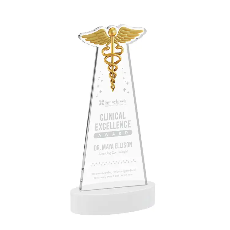 Trophée Caduceus sur socle Alberton - Gravure #18