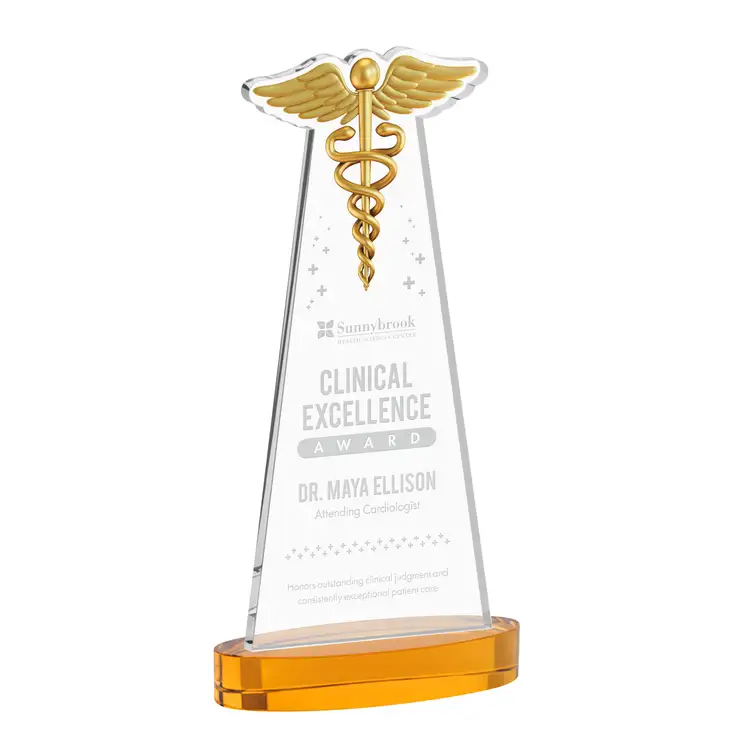 Trophée Caduceus sur socle Alberton - Gravure #29
