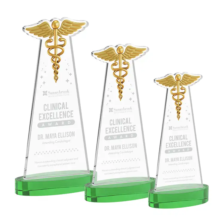 Trophée Caduceus sur socle Alberton - Gravure #4