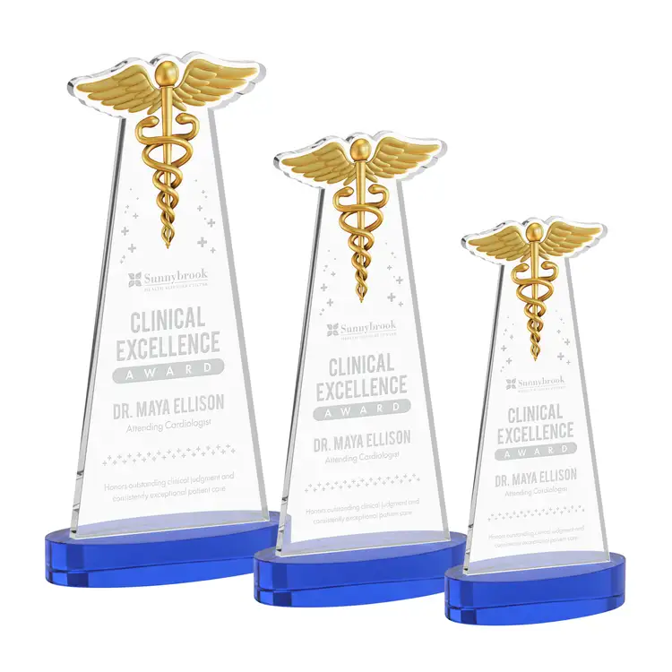 Trophée Caduceus sur socle Alberton - Gravure #6