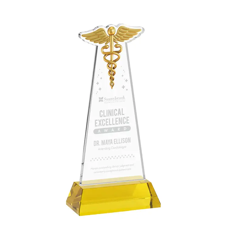 Trophée Caduceus sur socle Hartford - Gravure #13
