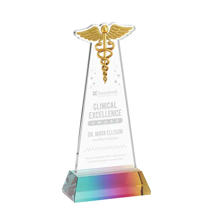 Trophée Caduceus sur socle Hartford - Gravure #17