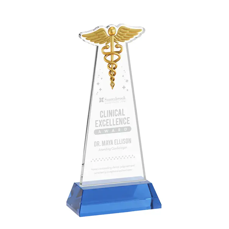 Trophée Caduceus sur socle Hartford - Gravure #19