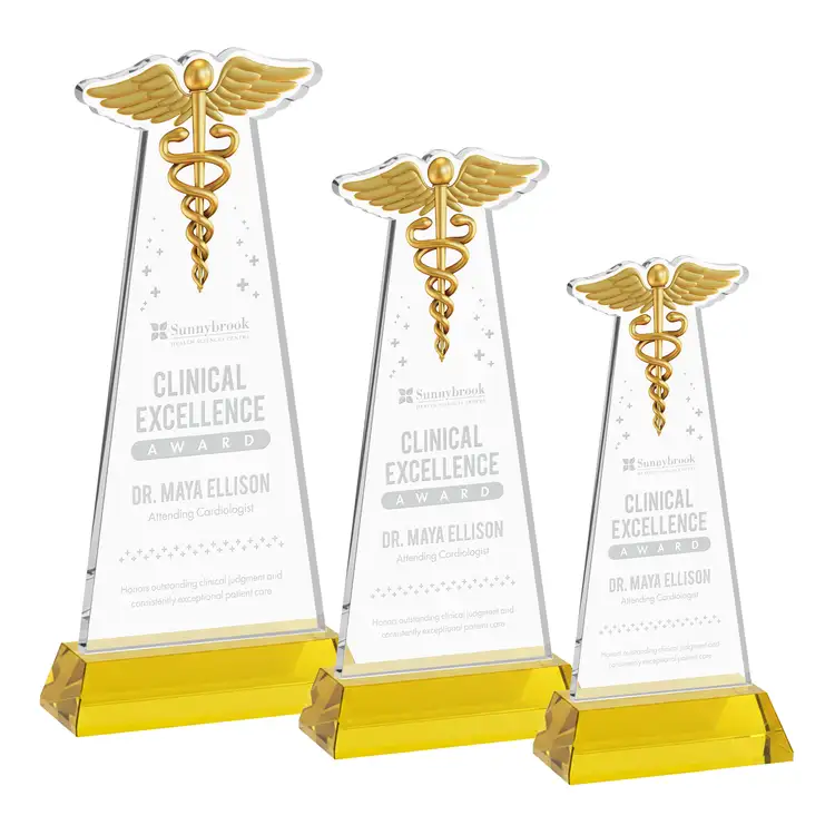 Trophée Caduceus sur socle Hartford - Gravure #3